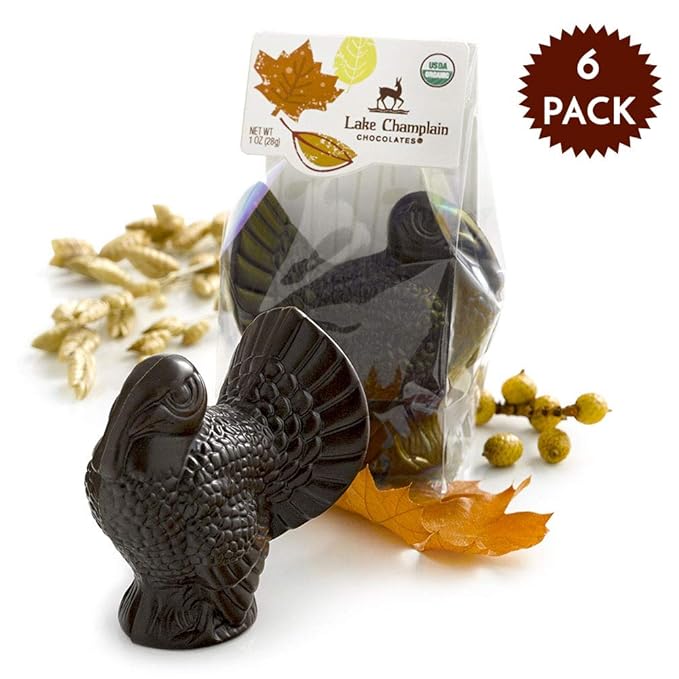 Lake Champlain Flock of Organic Dark Chocolate