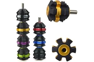 ZSHJGJR ZSHJG Archery Stackable Bow Stabilizer Ball Reduce Shock Absorber Balance Bar Vibration Damper Silencer for Recurve Compound Bow Hunting Shooting