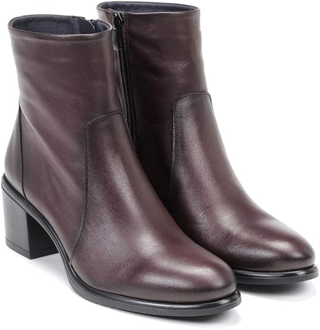 Dorking Women's Boot Lexi D8355 Sugar Bordeaux Leather Boot Zip