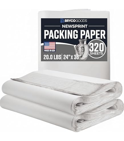 Amazon.com : Duck Brand Packing Paper, 24 Inch x 24 Inch Sheets