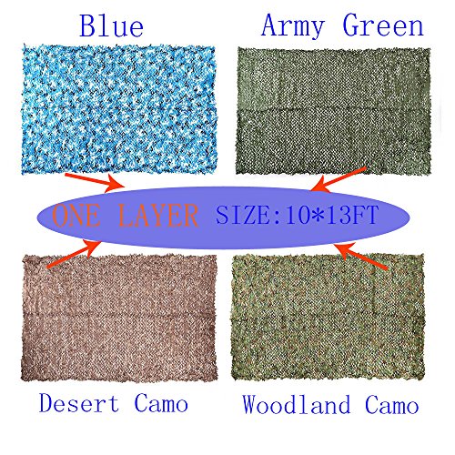 YB Outdoor Hunting Camping Military Photography Camo net Sun Shelter Jungle Blinds Car-covers Net - Thumbnail 5