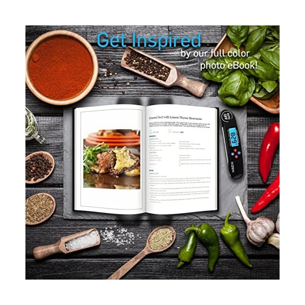 Kizen-Digital-Meat-Cooking-Thermometer-Instant-Read-Talking-Back-Light-Collapsible-Probe-Auto-off-Comes-in-Premium-Gift-Box-with-eCookbook-For-Food-Kitchen-BBQ-Grill Kizen-Digital-Meat-Cooking-Thermometer-Instant-Read-Talking-Back-Light-Collapsible-Probe-Auto-off-Comes-in-Premium-Gift-Box-with-eCookbook-For-Food-Kitchen-BBQ-Grill