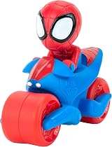Spidey and His Amazing Friends Web Strike 2 in 1 Vehicle Launch Cycle view 5