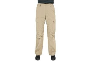 LA POLICE GEAR LAPG Women's Stretch Core Cargo Tactical Pants, Elastic Waistband, High Rise, Relaxed Fit, Outdoor Work Pants, Multi-Color