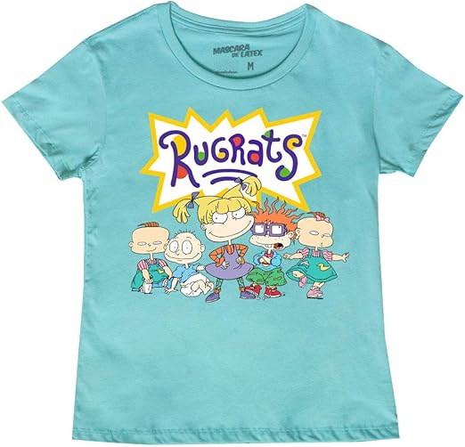 Máscara De Látex Playera Nick Retro Edición Limitada Rugrats Talla G Ropa