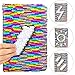 MHJY Sequin Journal Mermaid Sequin Notebooks Reversible Glitter Journals School Diary Notebook Color-Changing Notebook for Girls Gift (Rainbow/Sliver)