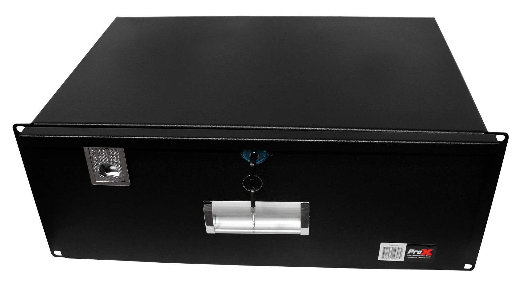 ProX T-4RD-12 Heavy Duty 12" Deep 4U Metal Locking Rackmount Drawer For 19" Rack