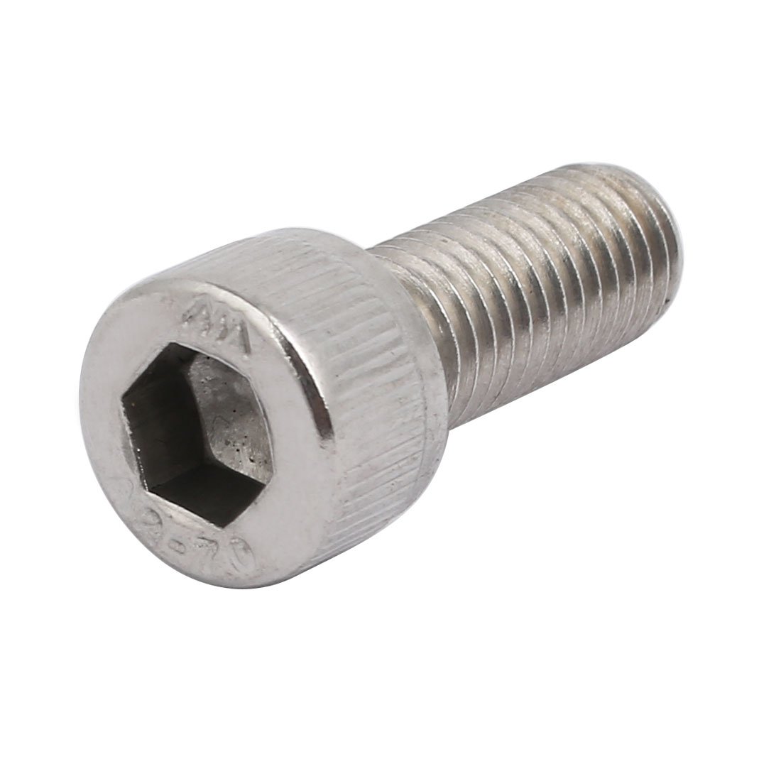 Sourcingmap M10x25mm 304 Stainless Steel Left Hand Thread Hex Socket Head Cap Screw Fastener