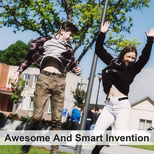 No Buckle Stretch Belt for Child Boys and Girls Buckle Free Kids Belt Up to 24 Inches