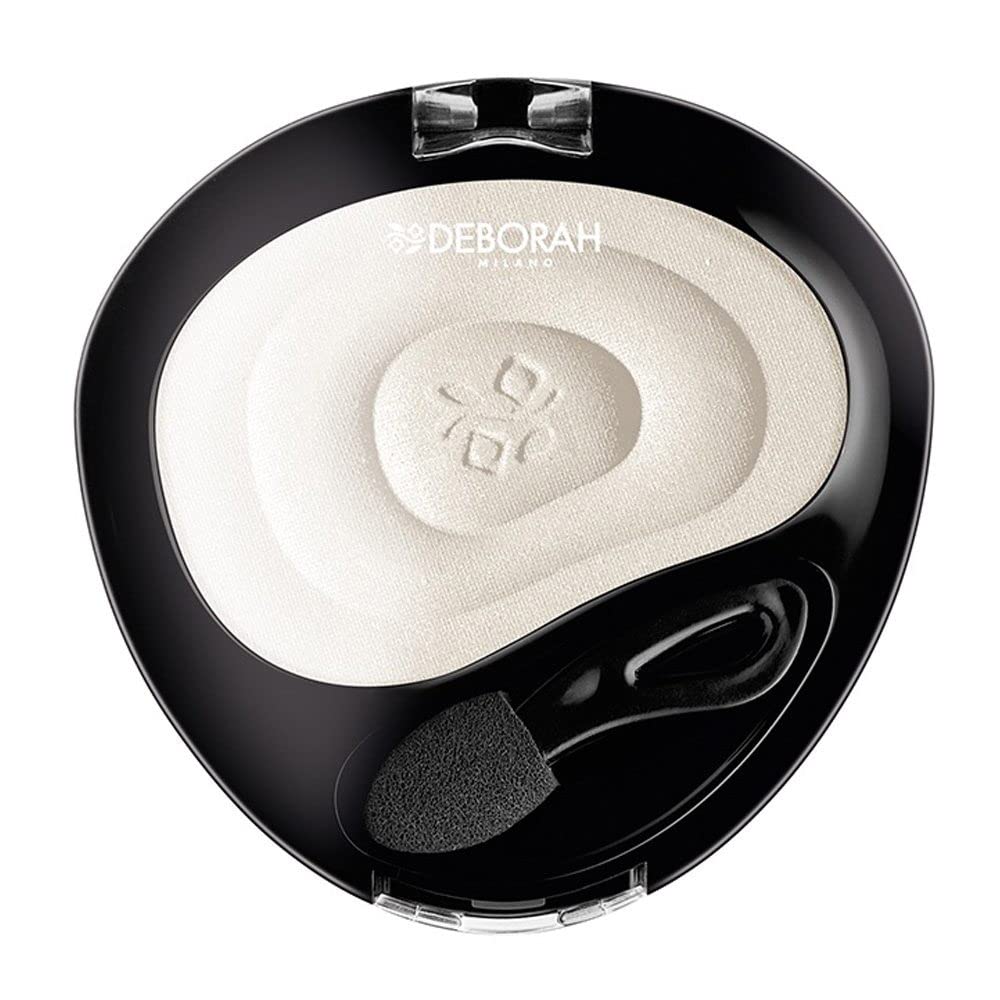 Deborah 24 Hour Wet and Dry Velvet Eye Shadow, Number 1, White, 5 g