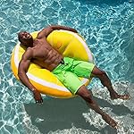 Big Joe Fruit Slice Pool Float, Lemon