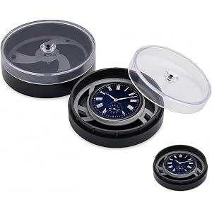 gblckadof 2pcs Watch Dial,Watch Storage Box,Watch Movement Holder,Watch Holder,Watch Storage,Compact And Portable Design,For