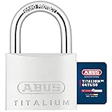 ABUS 64TI/50 50mm Carded Titalium Padlock