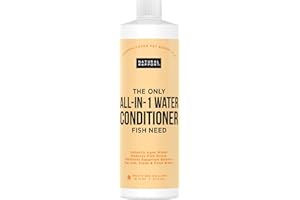 NATURAL RAPPORT Aquarium Water Conditioner - Naturally Detoxifies and Removes Ammonia, Nitrite, Chlorine, and Chloramine from Saltwater and Freshwater (16 fl oz.)