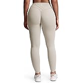 Aoxjox Women's Workout Velura Leggings High Waisted Hidden Scrunch PlushFlex™ Buttery Soft Yoga Pants 26"