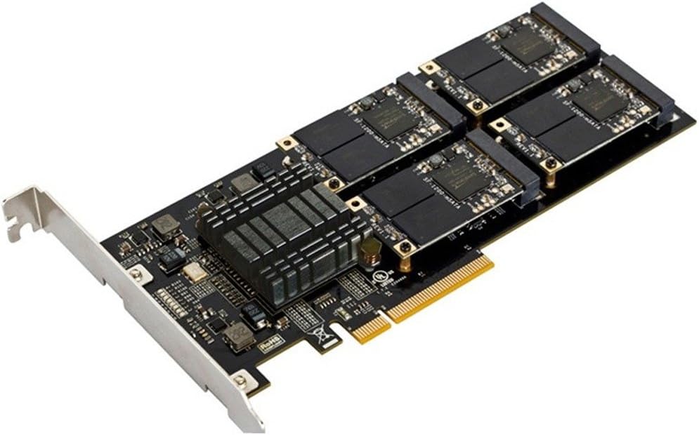 Kingspec MultiCore PCIE SSD RAID Card 8 x Mini PCIE mSATA 128GB SSD