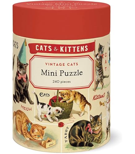 Cavallini Papers & Co. Dogs Puzzle – 1000 Teile Mit Süßen Hundemotiven, Mehrfarbig