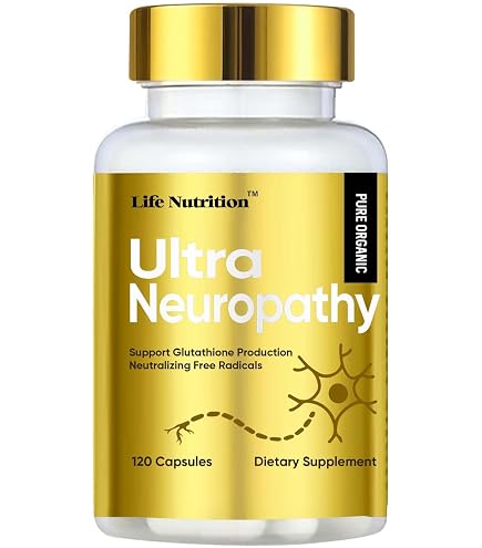glutathione neuropathy HAYER R-Alpha Lipoic Acid 600mg, Glutathione, Vitamin B12, Hyaluronic Acid & Plant Based Omega 3. ALA Supplement To Support Liver Detox, Healthy Blood Neuropathy Supplements | Premium Nerve