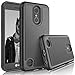 Tekcoo Case for LG K20 V/LG K20 Plus/LG Harmony / V5 / K10 2017, Cute [Tmajor] Shock Absorbing [Black] Rubber Plastic Scratch Resistant Defender Bumper Rugged Slim Grip Hard Cover Cases