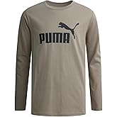 PUMA Boys' Long Sleeve Athletic Crewneck T-Shirt