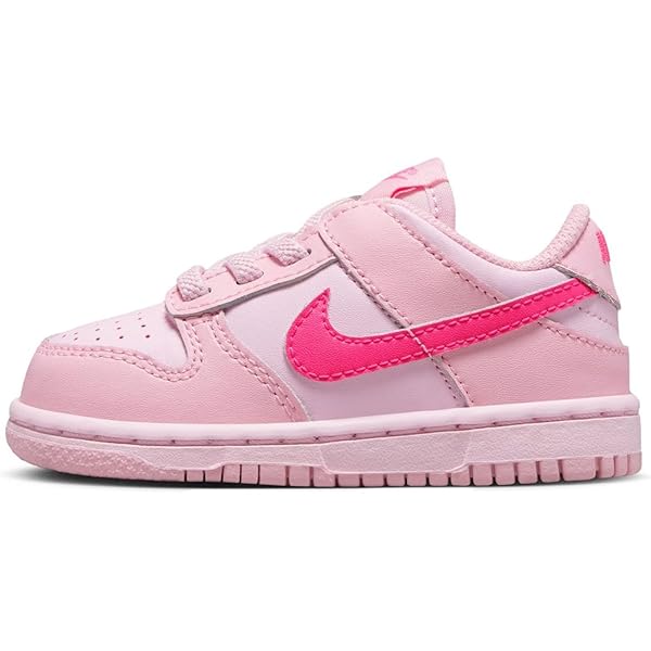 Amazon.com | NIKE DUNK LOW TRIPLE PINK (TD) - UK 8.5 - EU 26