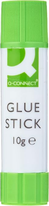 Q-Connect Glue Stick 10 g Pack of 25 - Solvent Free Classroom Adhesive view 2