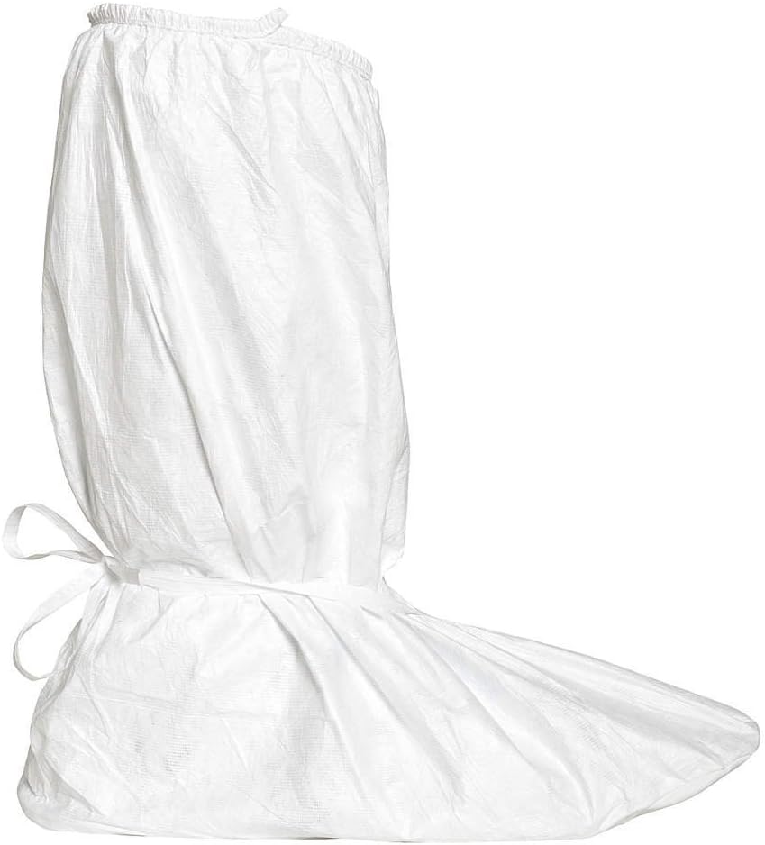 DuPont Tyvek IsoClean Boot Cover, White, Large, 100-Pack