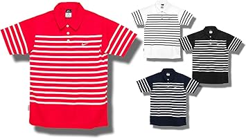 nike dri fit striped polo