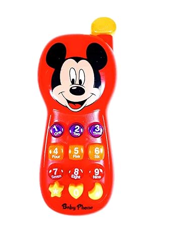 mickey mouse toy cell phone