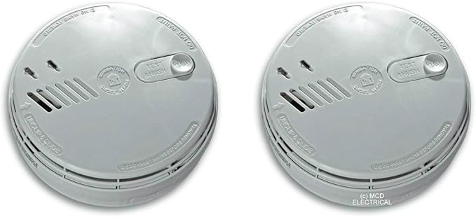 4 X Aico Ei141rc Ionisation Smoke Alarms Mains 9v Battery Back Up With Free Mcd Led Keyring Torch Diy Tools Fire Safety Franklinblvdcommons Com