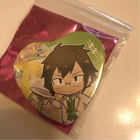 Amazon アイドリッシュセブン 二階堂大和 アニメイトカフェ ハート型 缶バッジ Rabbit Garden Ver アニカフェ 二階堂 大和 アニメ 萌えグッズ 通販