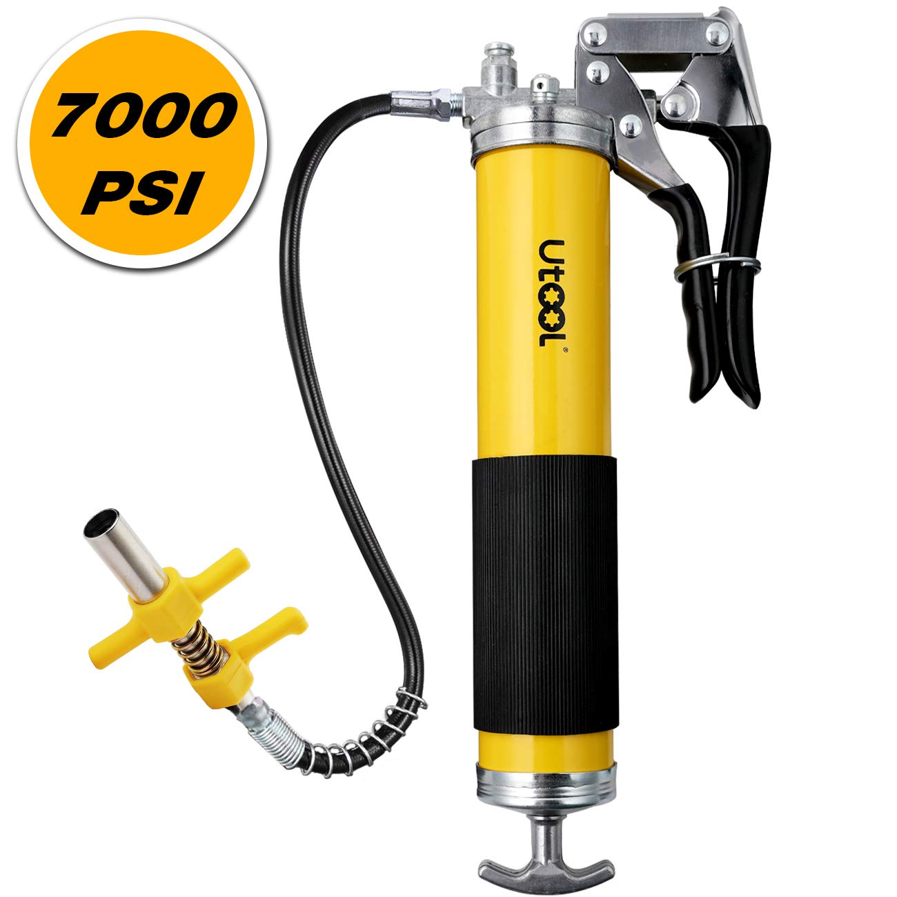 Buy UTOOL Grease with Locking Grease Coupler, 7000 PSI Heavy Duty