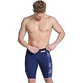 Arena Mens Performance Halftone Team Print Swim Jammer Intensive Training Bathing Suit