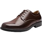Bruno Marc Men's Business Shoes Derby Lace-Up Shoes Suit Shoes Leather with Oxford Lining