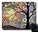 Schoolsupplies Colored trees Picture Anti-Slip Laptop PC Mice Pad Mat Mousepad For Optical Laser Mouse