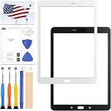 LADYSON White Outer Glass for Samsung Galaxy Tab S2 9.7 T810 T815 Screen Repair view 1
