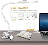 Akynite 8W USB Clip On LED Desk Light, 3 Color Temp, 10 Brightness Levels, view 3