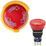 16mm Mushroom Emergency Stop Push Button Switch