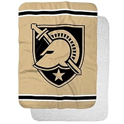 Army Black Knights Primary Logo Stripes Sherpa