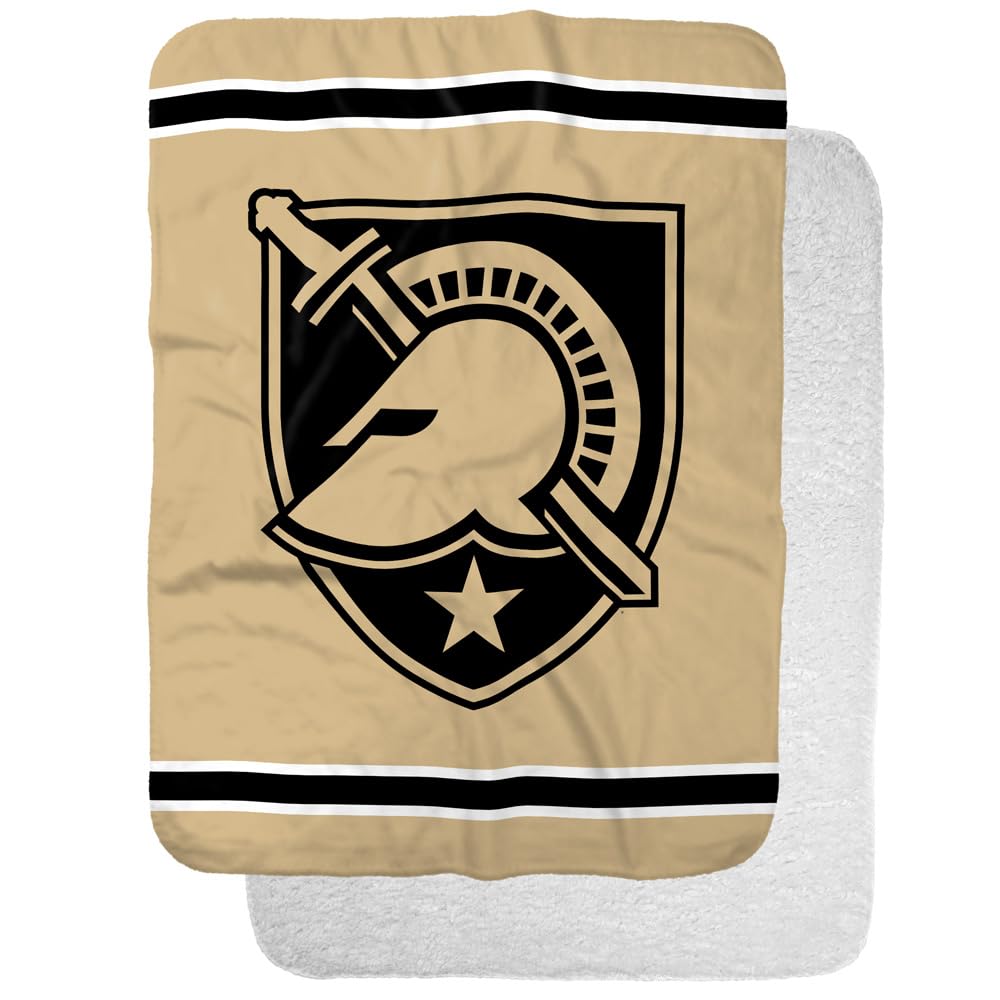 Army Black Knights Primary Logo Stripes Sherpa