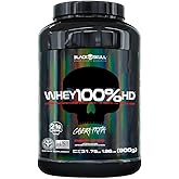 Whey 100% Hd Morango 900G, Black Skull