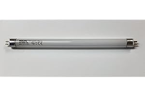 AAdvance Instruments 254 nm/365 nm 6W G6T5 UVC/UVA Longwave/Shortwave Replacement Bulb for 254nm+365nm UV Lamps AI-2UV20DC and AI-3UV20 (365 nm)