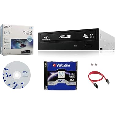 Amazon.com: Asus 16X BW-16D1HT Internal Blu-ray Burner Drive