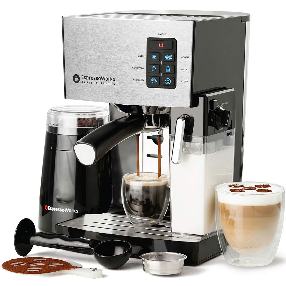 EspressoWorks 19-Bar Espresso, Cappuccino and Latte