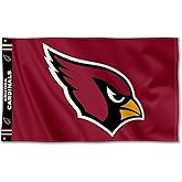 Arizona Cardinals Printed Header 3x5 Foot Banner Flag