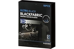 10 Pieces Black Clothes Dye Black Clothing Color Restorer Sheet Fabric Paint Dark Tablets Fabric Clothes Dye For Washing Mach