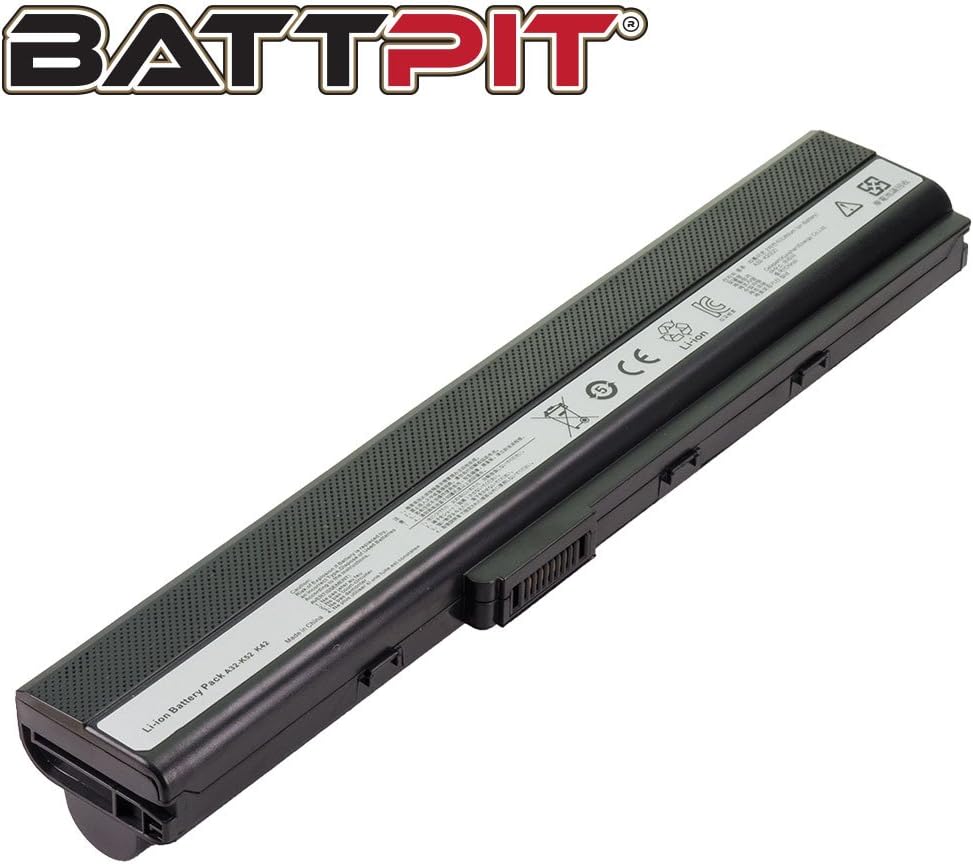 BattPit Laptop Battery for Asus A32K52 A31B53 A52D Amazon.co.uk