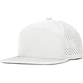 Varpepe Performance Snapback Hats for Men Women,Flat Bill Cap,Golf,Running,Workout