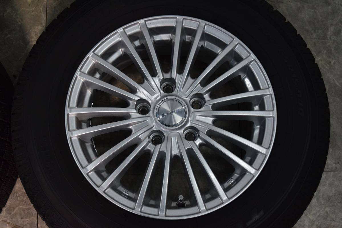 ガリットg5 I9318 298i4 Ik1 48 オートバックス Leben トーヨー B078tysq6v 5 65r15 15インチ 6 0j 15 中古 スタッドレスタイヤ付きホイール ホイール
