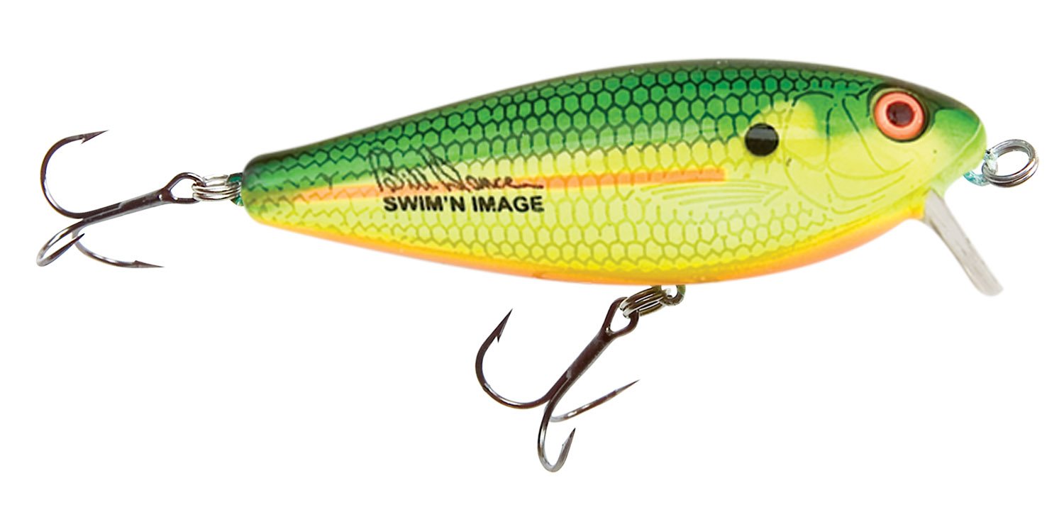 Heddon Swim n Image Lure (Dance's Fire Tiger, 3Inch